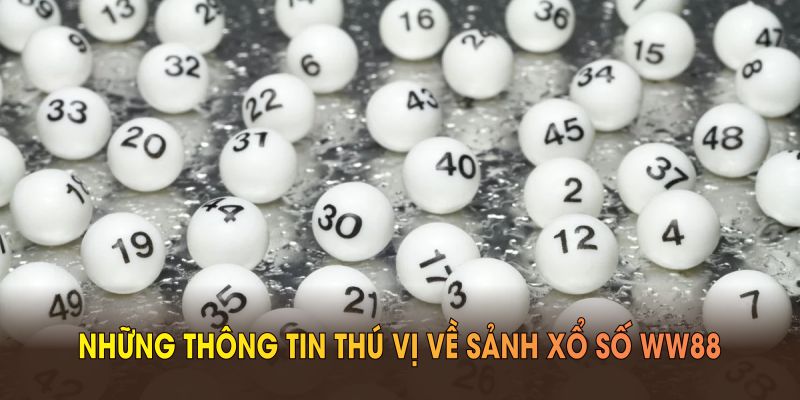 Những thông tin thú vị về sảnh xổ số WW88 mọi người nên biết