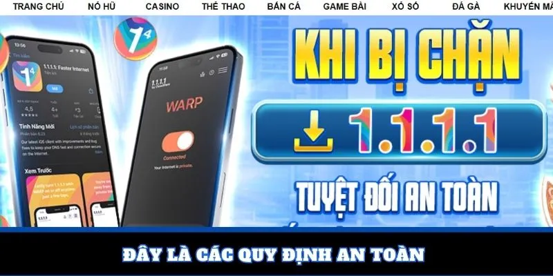 Đây là các quy định an toàn